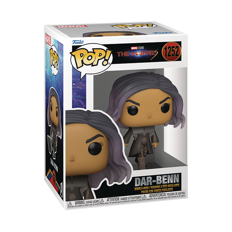 POP Marvel The Marvels Dar-Benn Vinyl Bobble Head