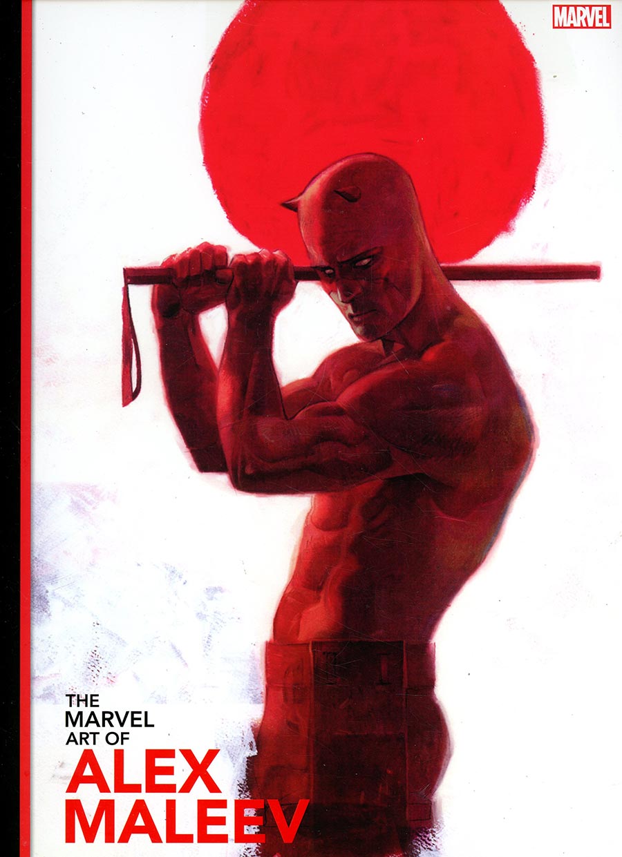 Marvel Art Of Alex Maleev HC Book Market Daredevil Cover