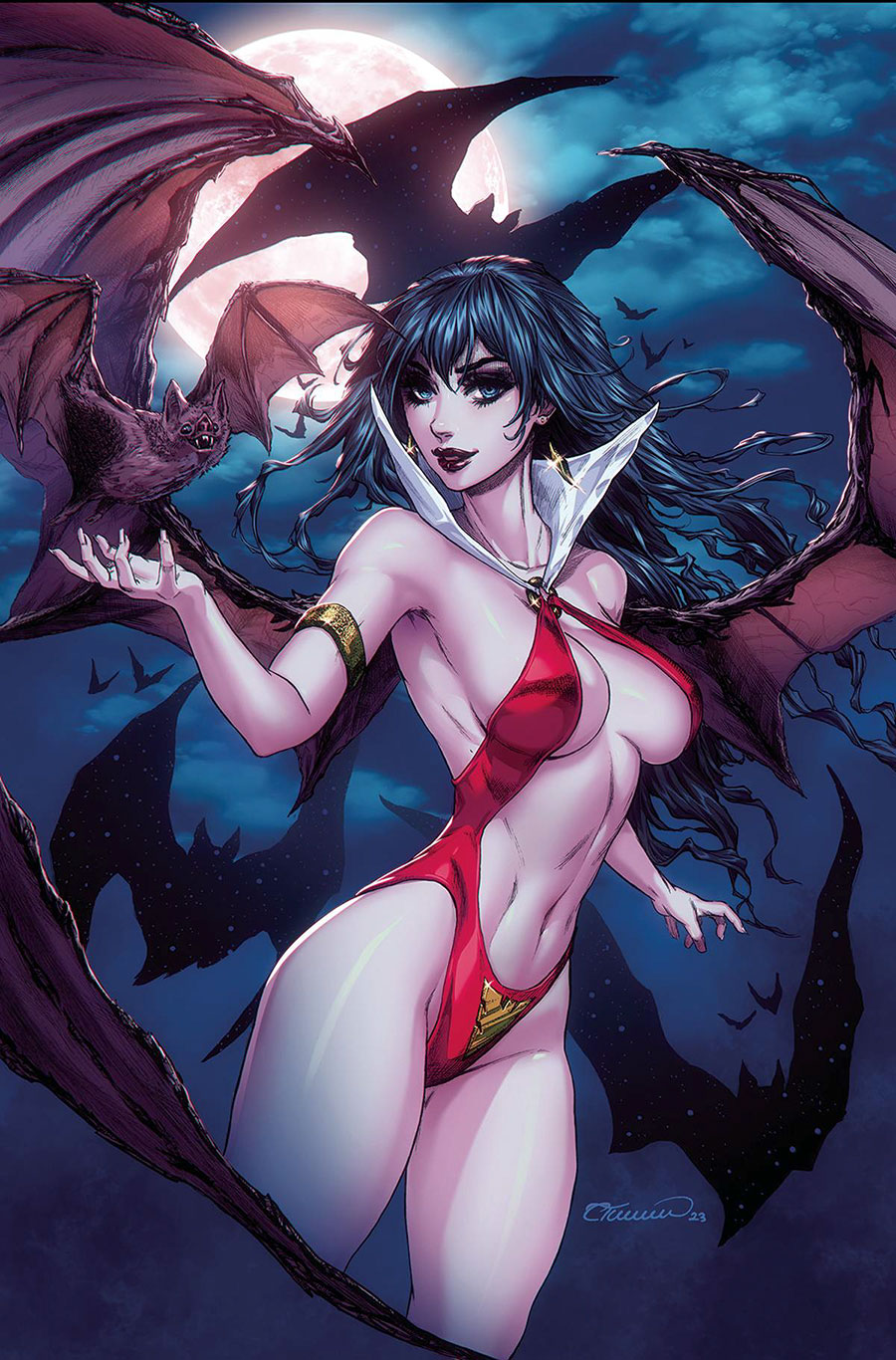 Vampirella Dead Flowers #2 Cover L Incentive Collette Turner Virgin Cover