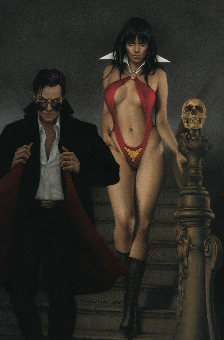 Vampirella Dracula Rage #4 Cover I Incentive Celina Virgin Cover