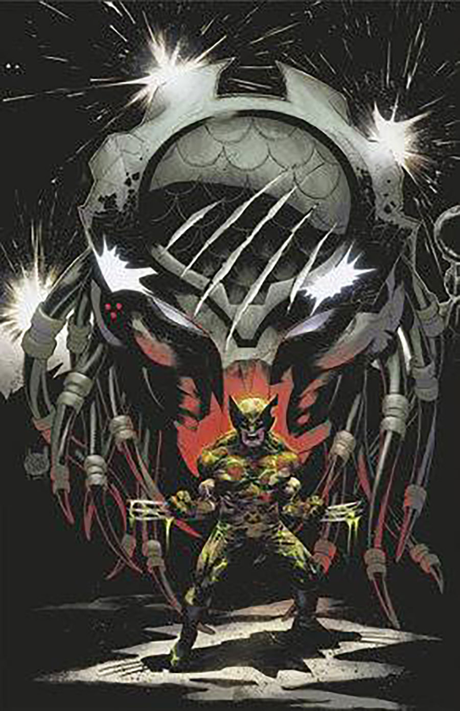 Predator vs Wolverine #3 Cover E Incentive Adam Kubert Virgin Cover