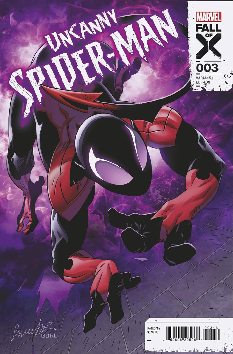 Uncanny Spider-Man #3 Cover C Incentive Salvador Larroca Variant Cover (Fall Of X Tie-In)