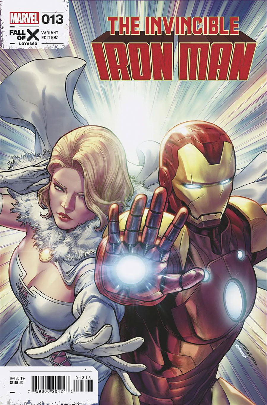 Invincible Iron Man Vol 4 #13 Cover D Incentive Emilio Laiso Variant Cover