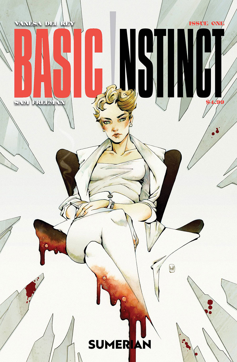 Basic Instinct #1 Cover E Incentive Chuma Hill Variant Cover