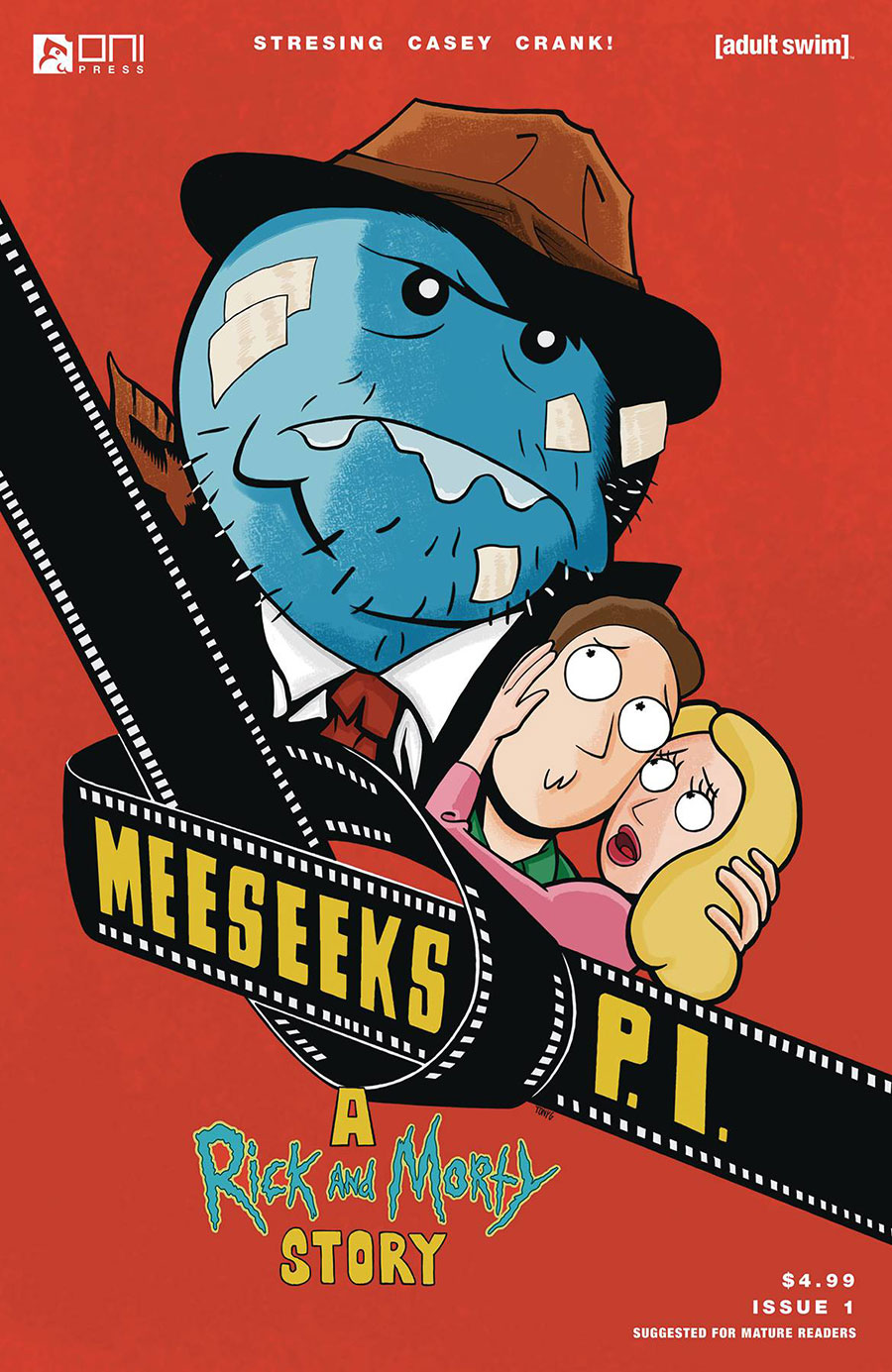 Rick And Morty Meeseeks PI #1 Cover C Incentive Tony Gregori Homage Variant Cover