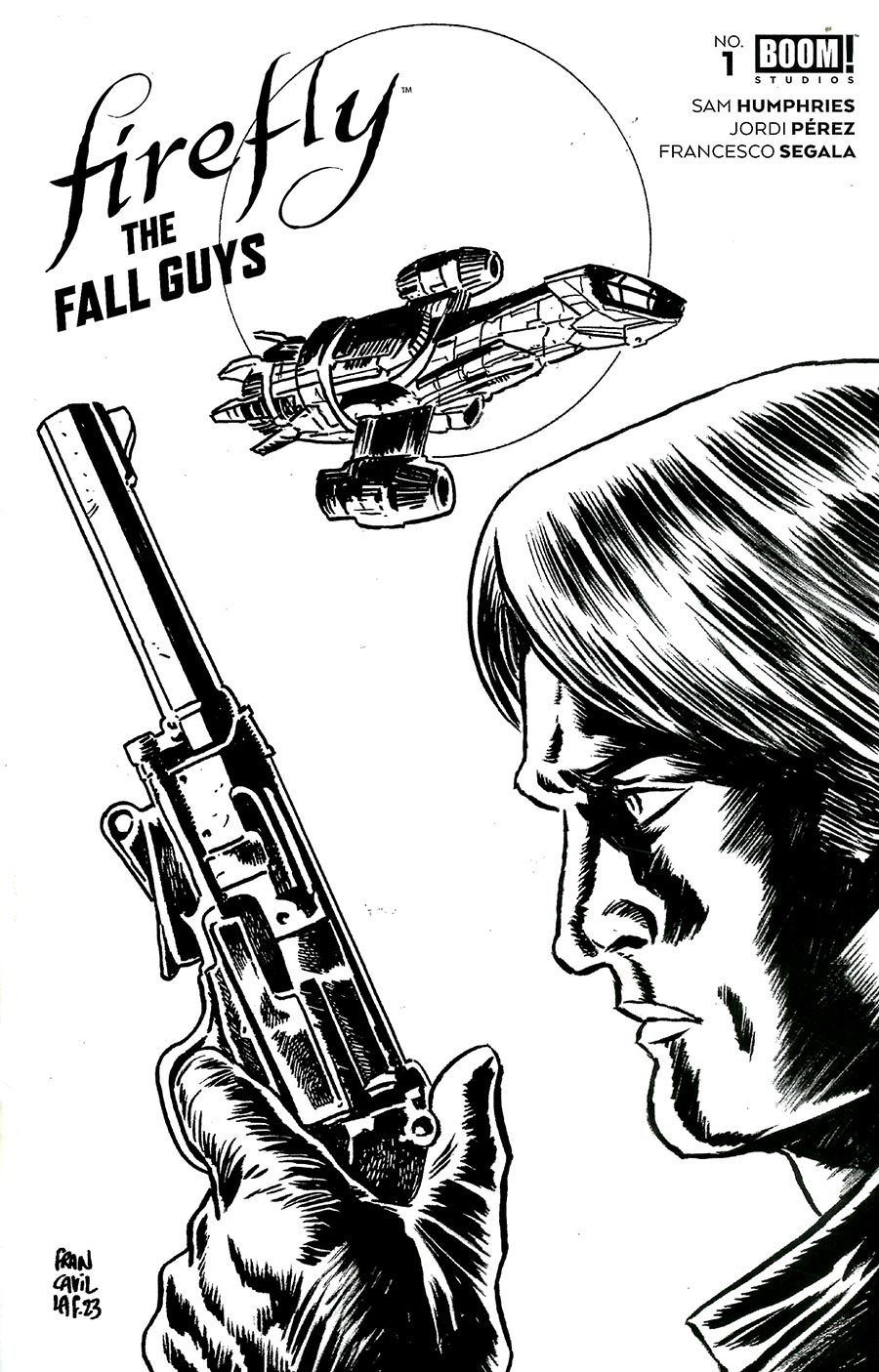 Firefly The Fall Guys #1 Cover G 2nd Ptg Francesco Francavilla Variant Cover