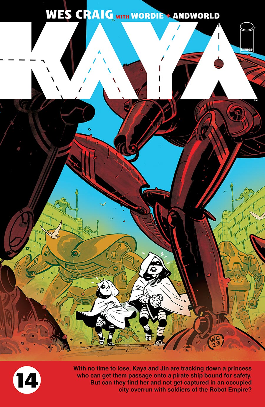 Kaya #14 Cover A Regular Wes Craig Cover