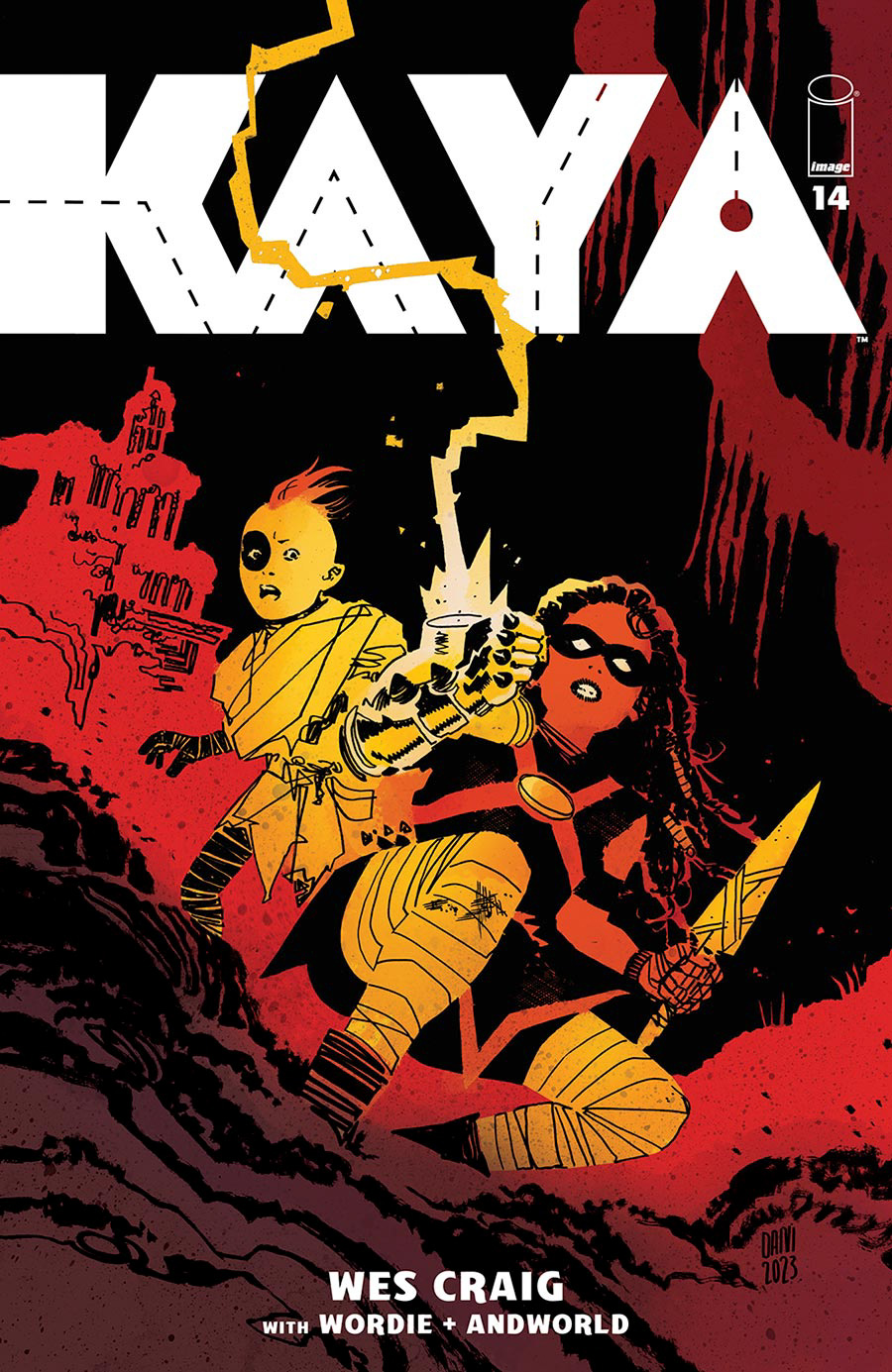 Kaya #14 Cover B Variant Dani Strips Cover