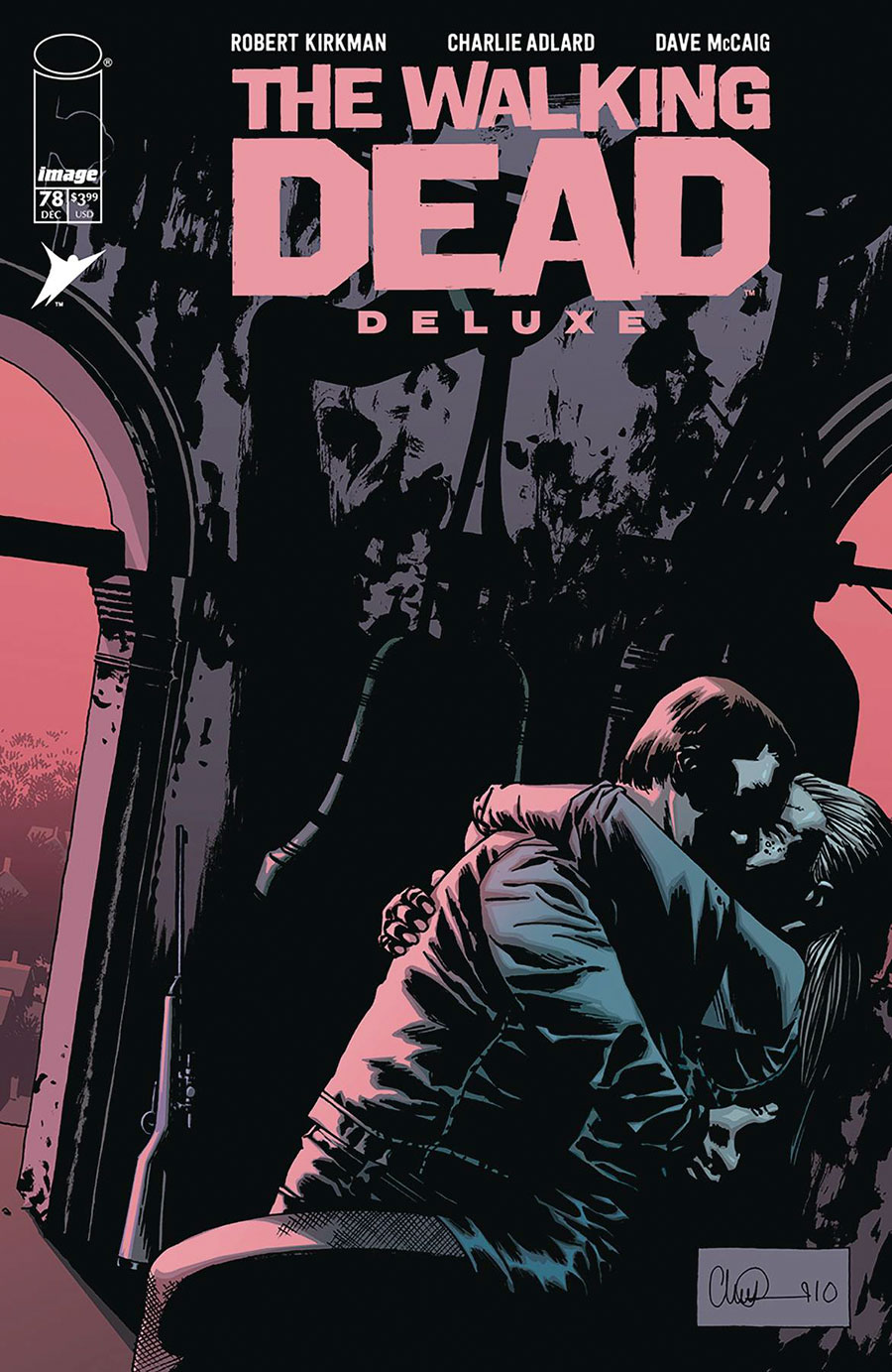 Walking Dead Deluxe #78 Cover B Variant Charlie Adlard & Dave McCaig Cover