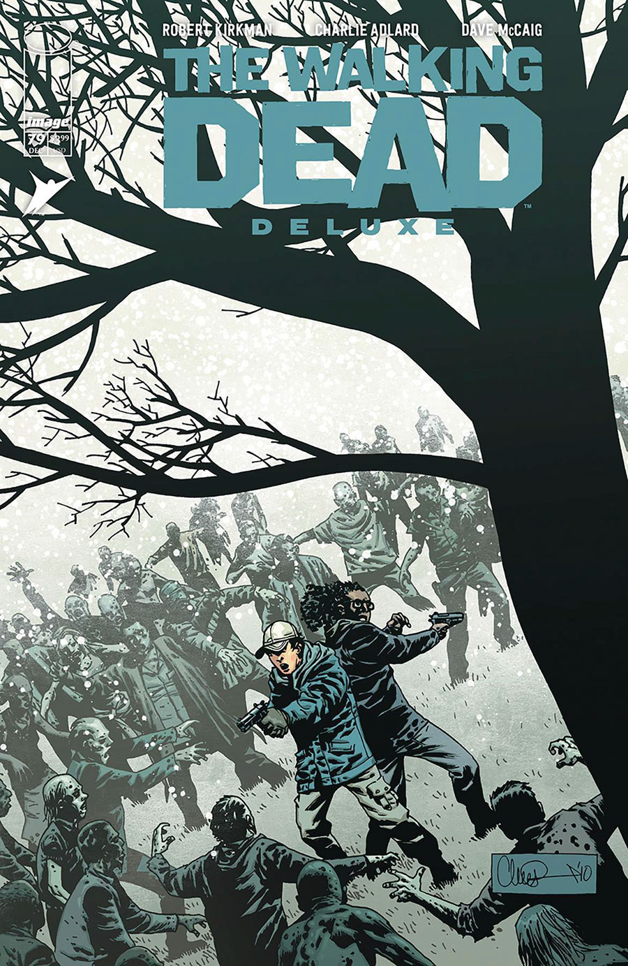 Walking Dead Deluxe #79 Cover B Variant Charlie Adlard & Dave McCaig Cover