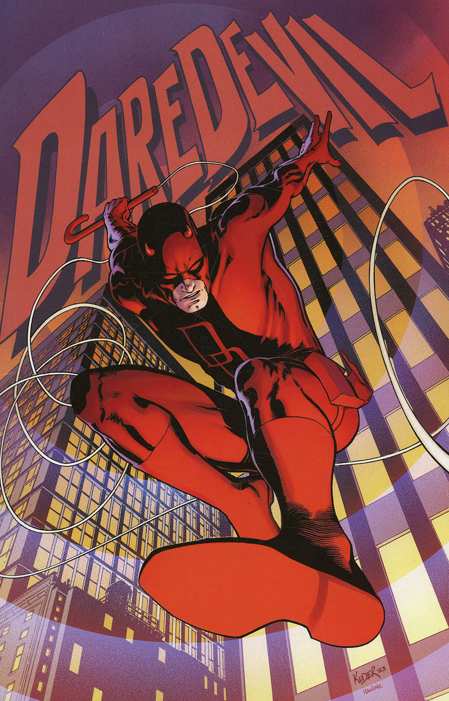 Daredevil Vol Cover L Nd Ptg Incentive Aaron Kuder Variant Cover