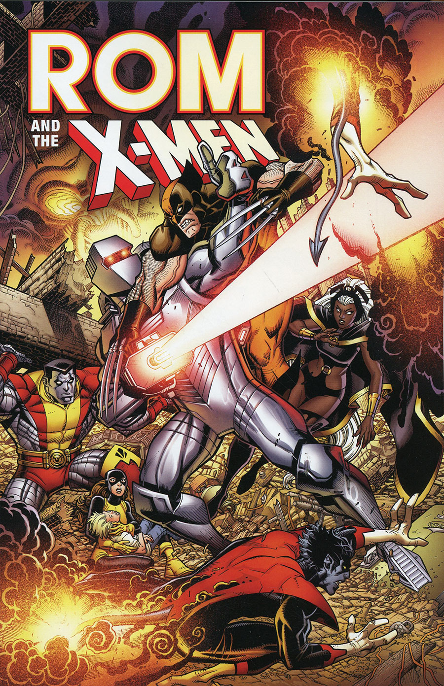 Rom And The X-Men Marvel Tales #1 (One Shot) Cover A Regular Nick Bradshaw Cover