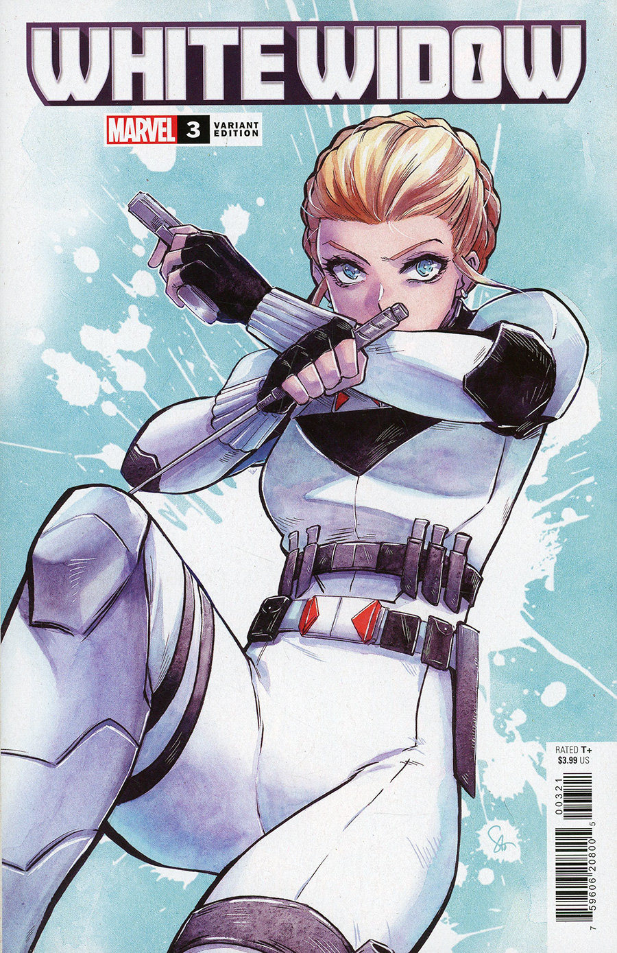 White Widow #3 Cover B Variant Saowee Cover