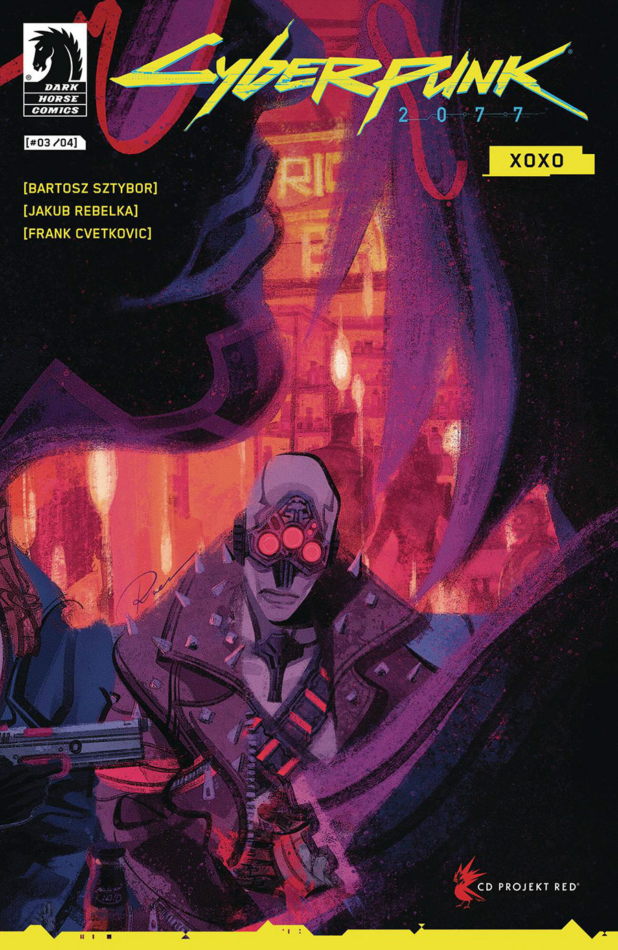 Cyberpunk 2077 XOXO #3 Cover D Variant Rion Chow Cover