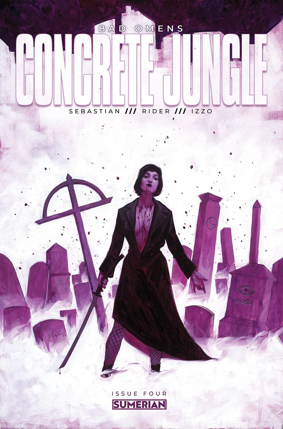 Bad Omens Concrete Jungle #4 Cover A Regular Jeremy Wilson Cover