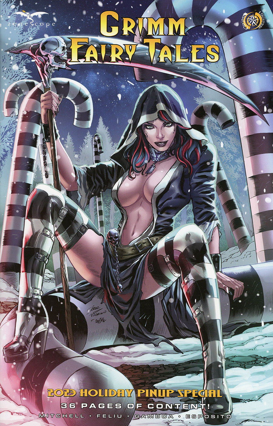 Grimm Fairy Tales 2023 Holiday Pinup Special #1 (One Shot) Cover B Igor Vitorino