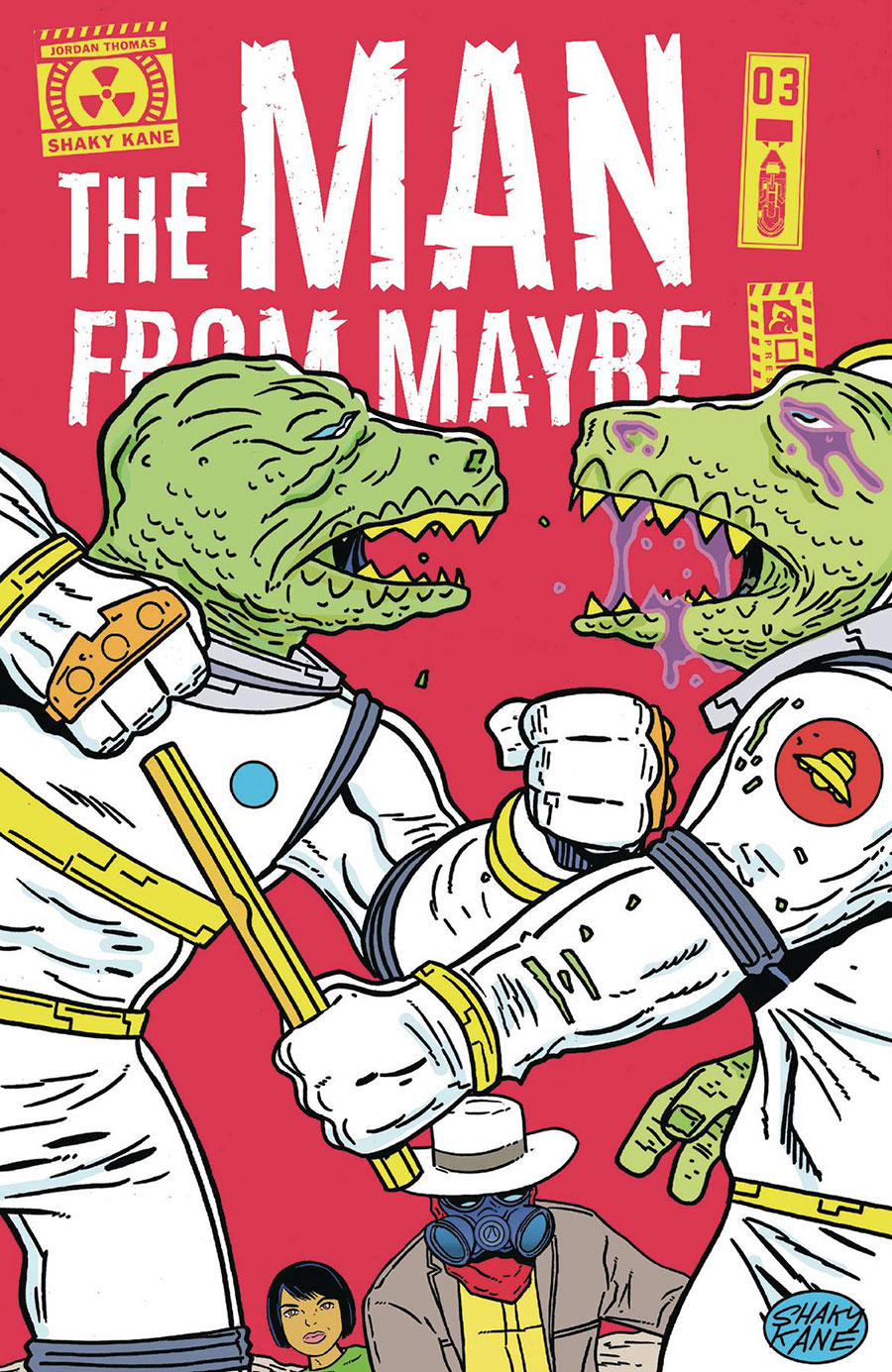 Man From Maybe #3 Cover A Regular Shaky Kane Cover