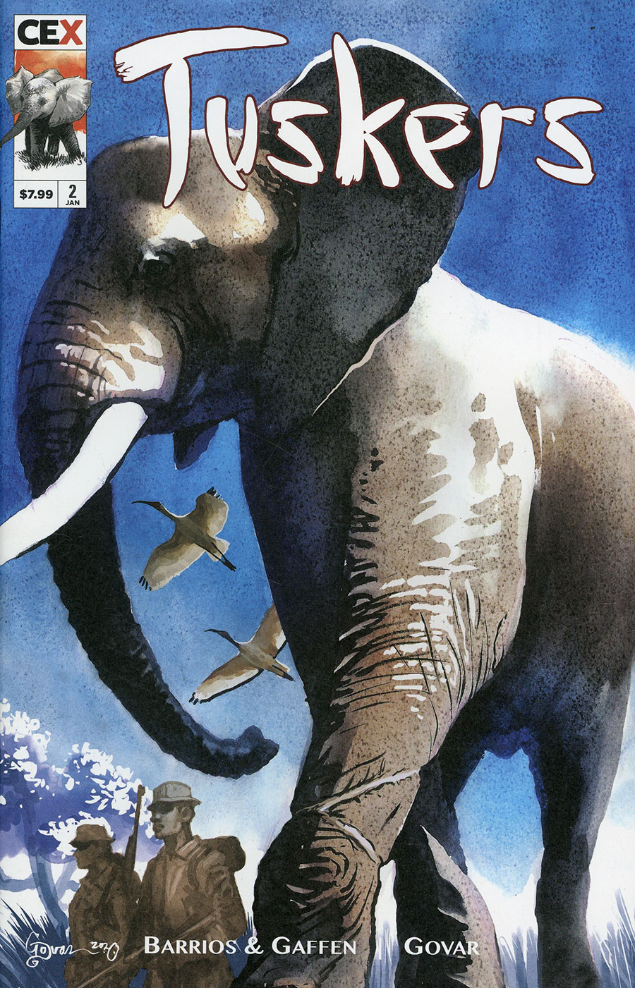 Tuskers #2 Cover A Regular Daniel Govar Cover