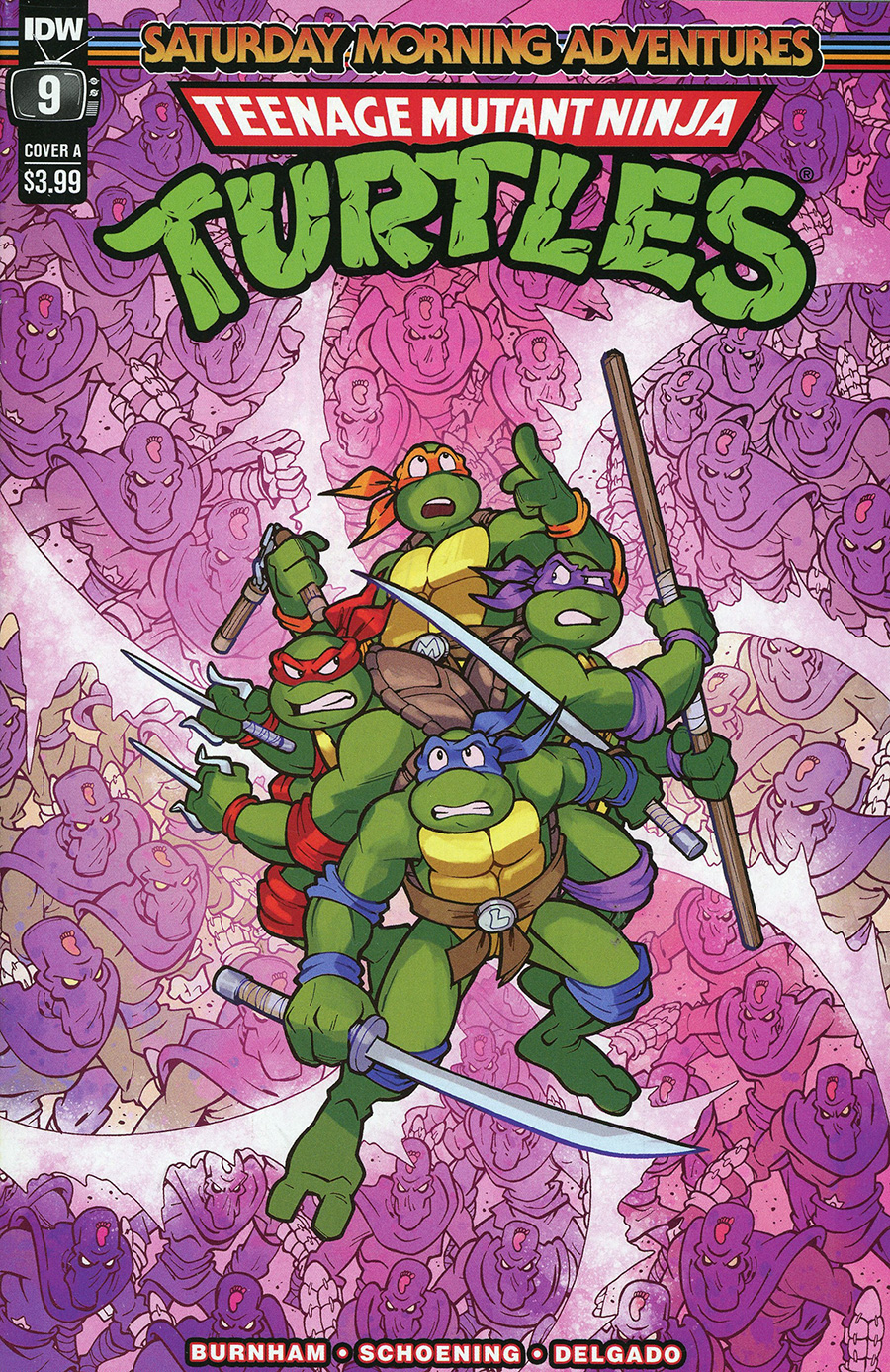 Teenage Mutant Ninja Turtles Saturday Morning Adventures Continued #9 Cover A Regular Jack Lawrence Cover