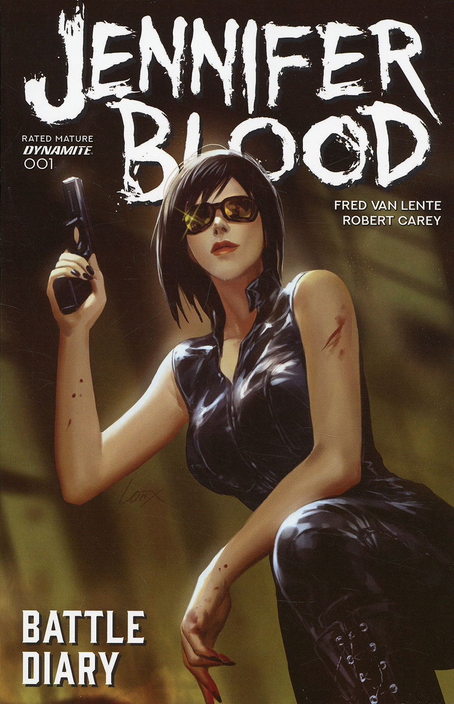 Jennifer Blood Battle Diary #1 Cover B Variant Lesley Leirix Li Cover