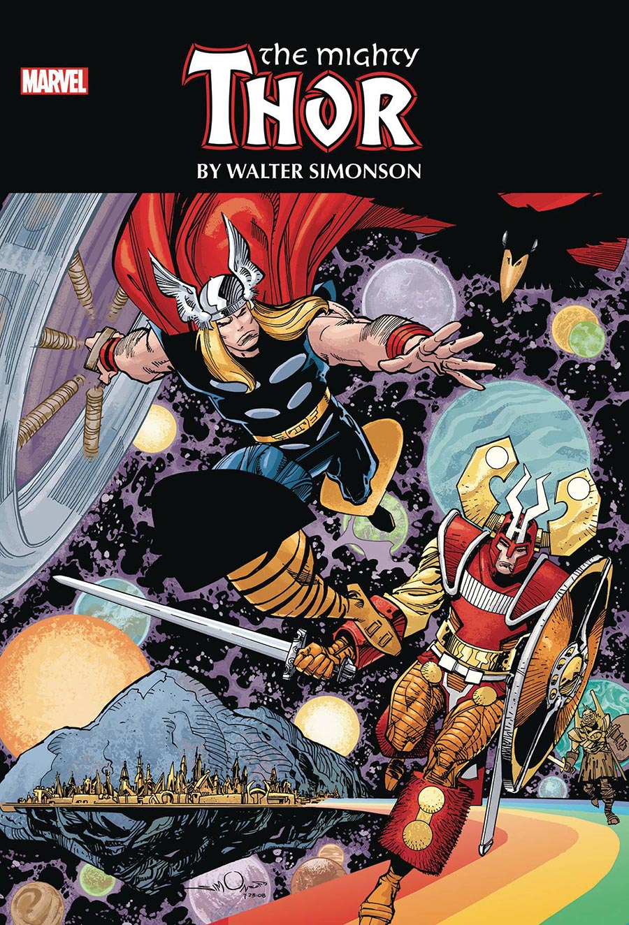 Thor By Walter Simonson Omnibus HC Book Market Walter Simonson Thor & Balder The Brave Cover New Printing (2024)