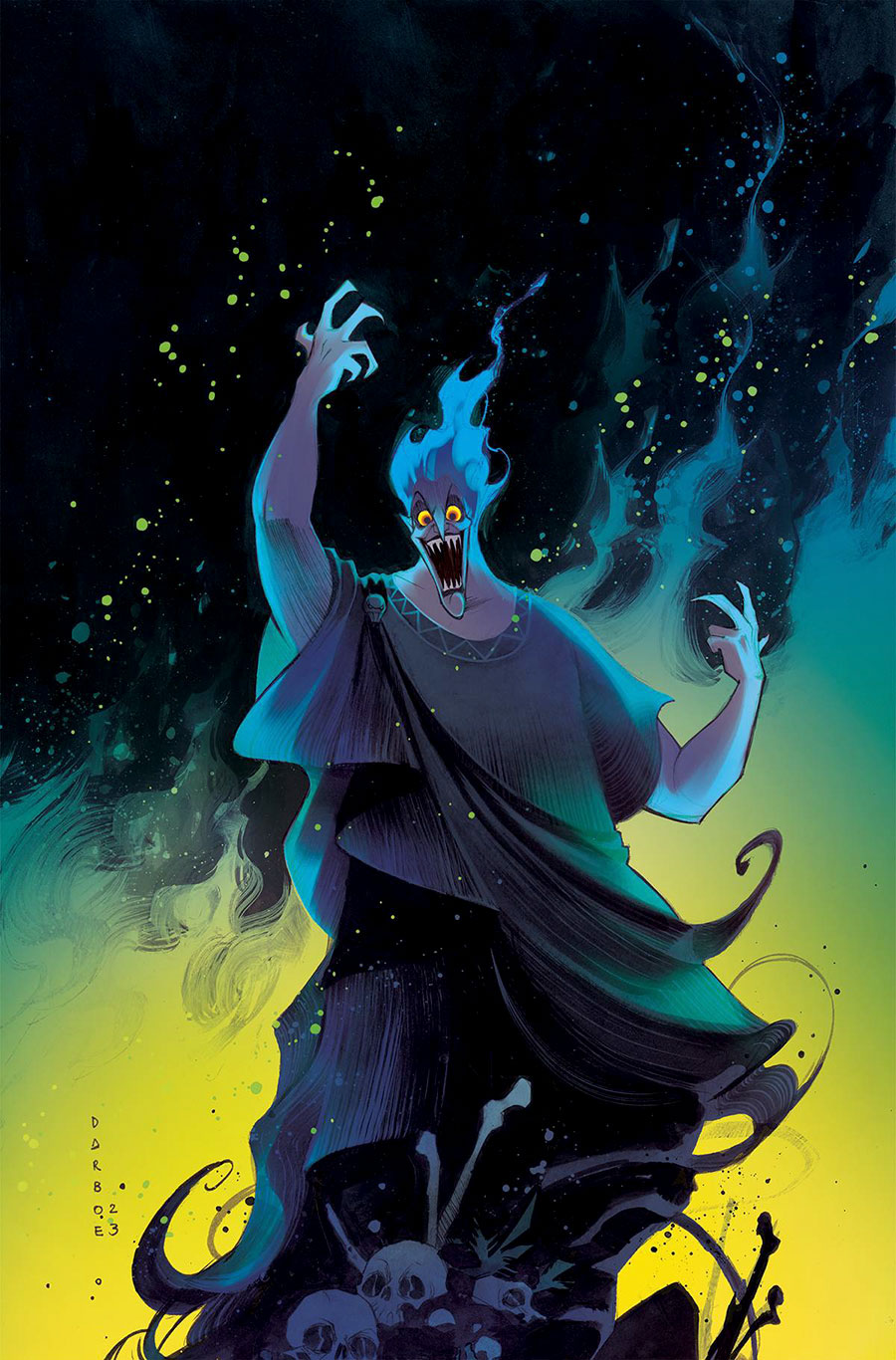 Disney Villains Hades #5 Cover H Incentive Karen S Darboe Virgin Cover