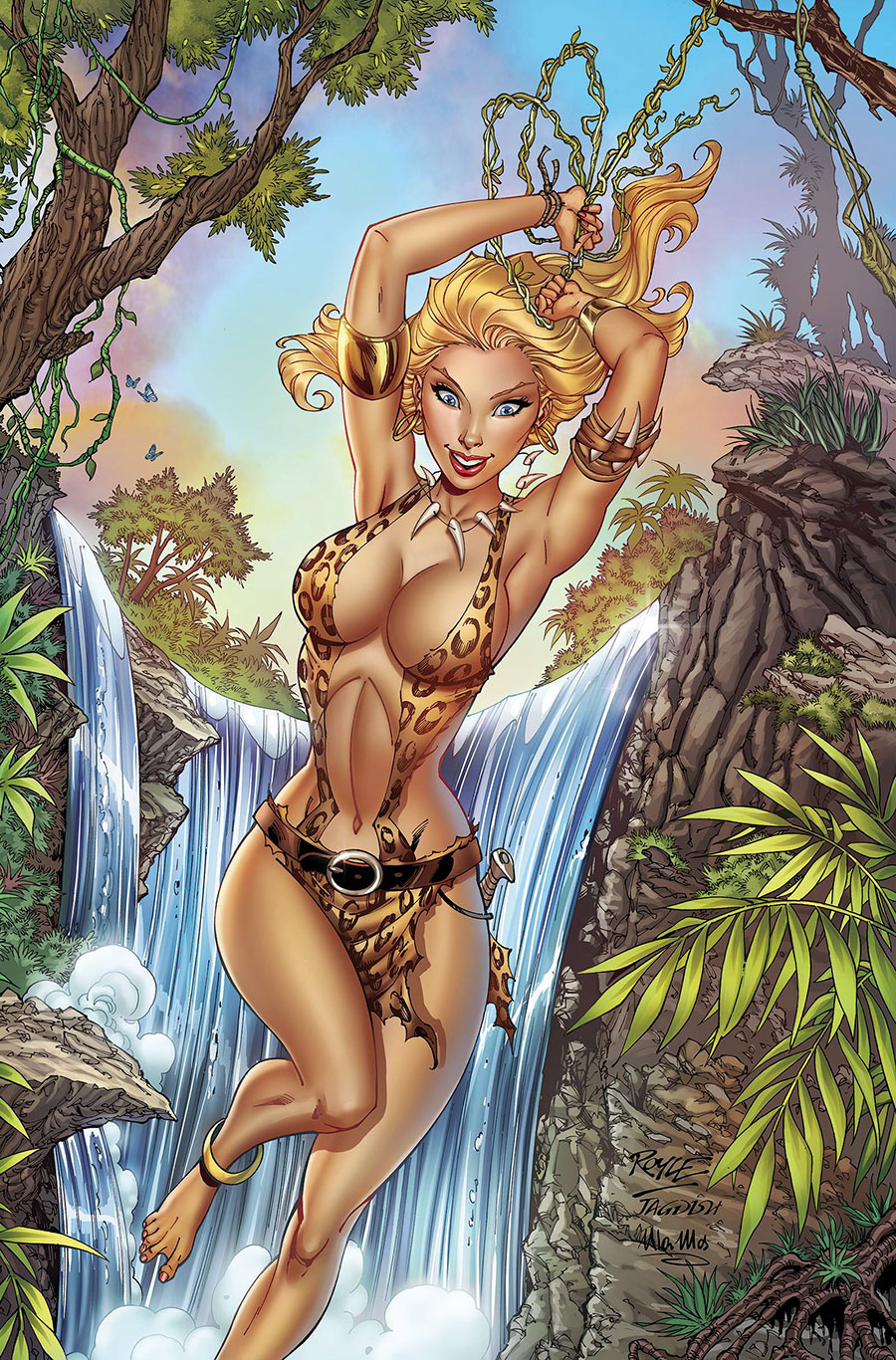 Sheena Queen Of The Jungle Vol 2 #4 Cover I Incentive John Royle Virgin Cover