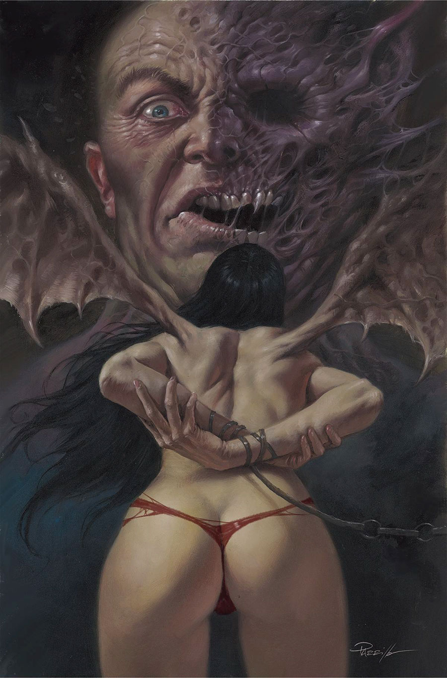 Vampirella Dead Flowers #3 Cover M Limited Edition Lucio Parrillo Virgin Cover