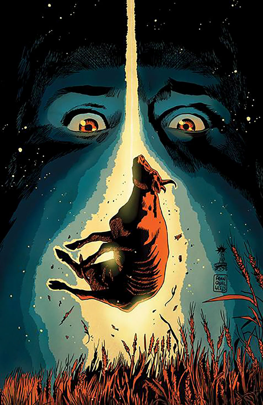 Hunt For The Skinwalker #4 Cover D Incentive Francesco Francavilla Variant Cover