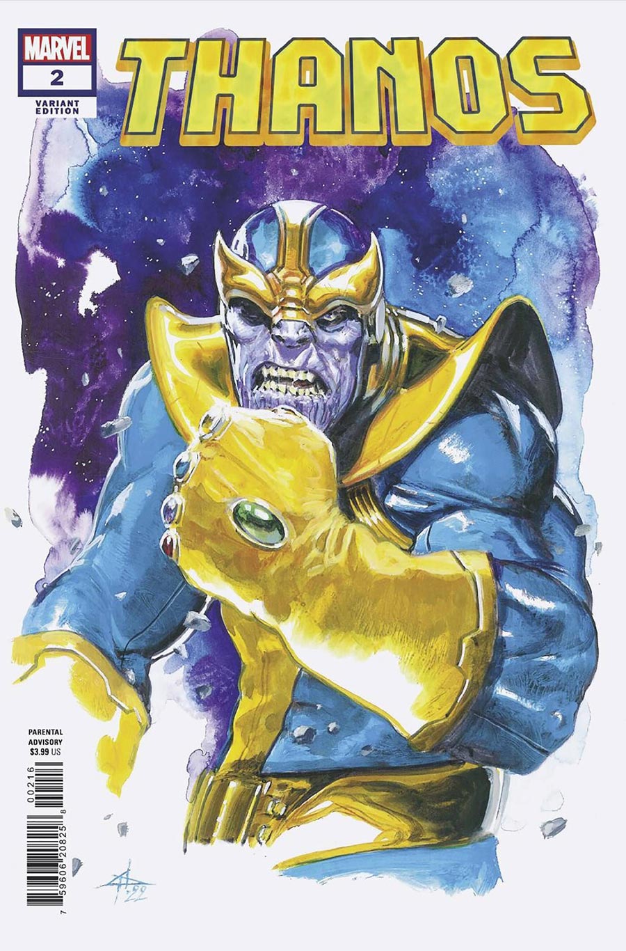 Thanos Vol 4 #2 Cover C Incentive Gabriele Dell Otto Variant Cover