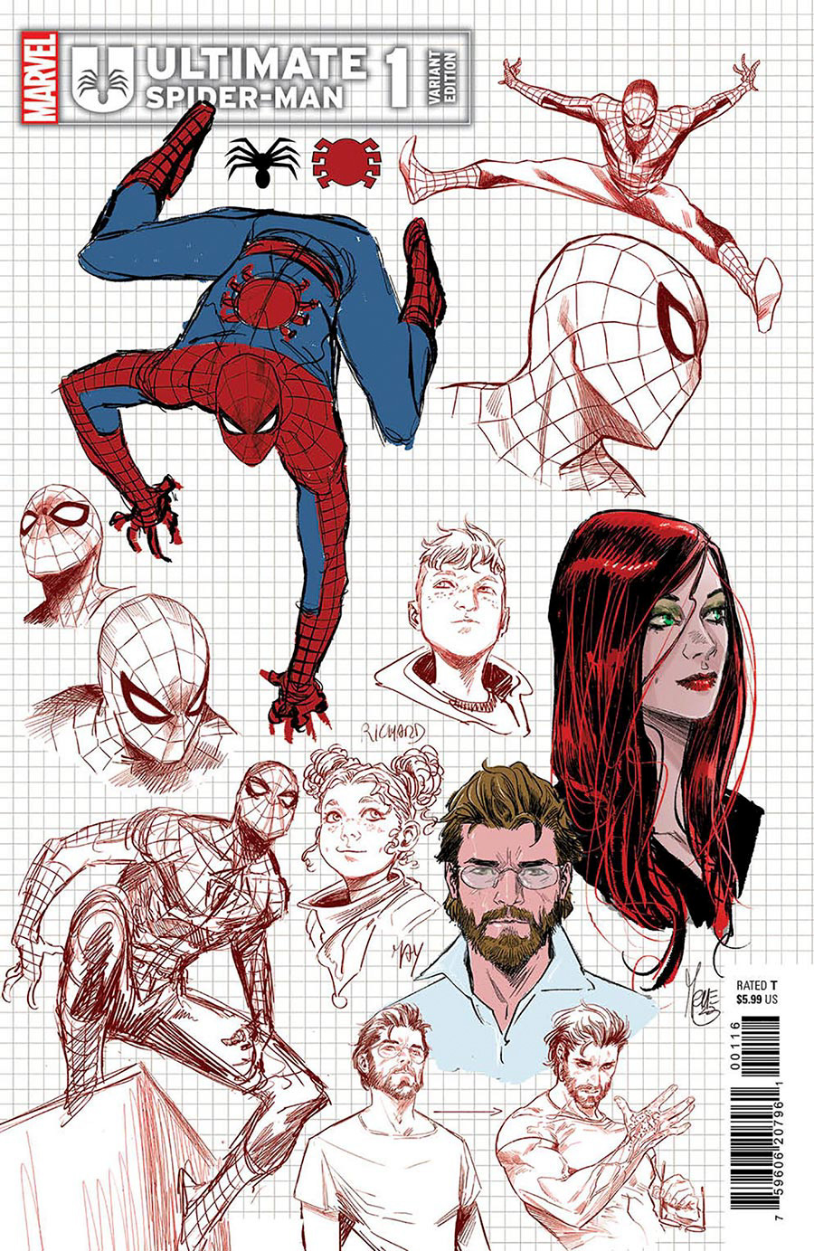 Ultimate Spider-Man Vol 2 #1 Cover L Incentive Marco Checchetto Design ...