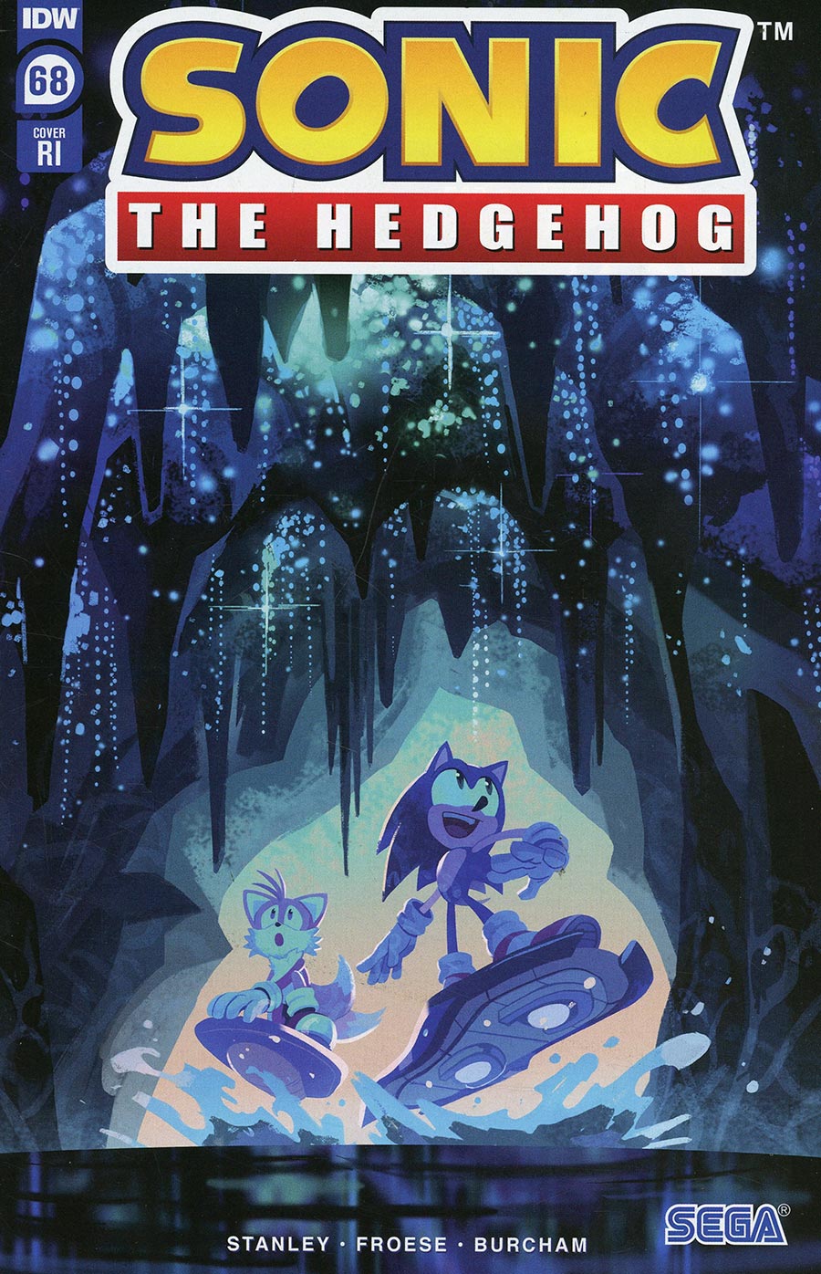 Sonic The Hedgehog Vol 3 #68 Cover C Incentive Nathalie Fourdraine Variant Cover