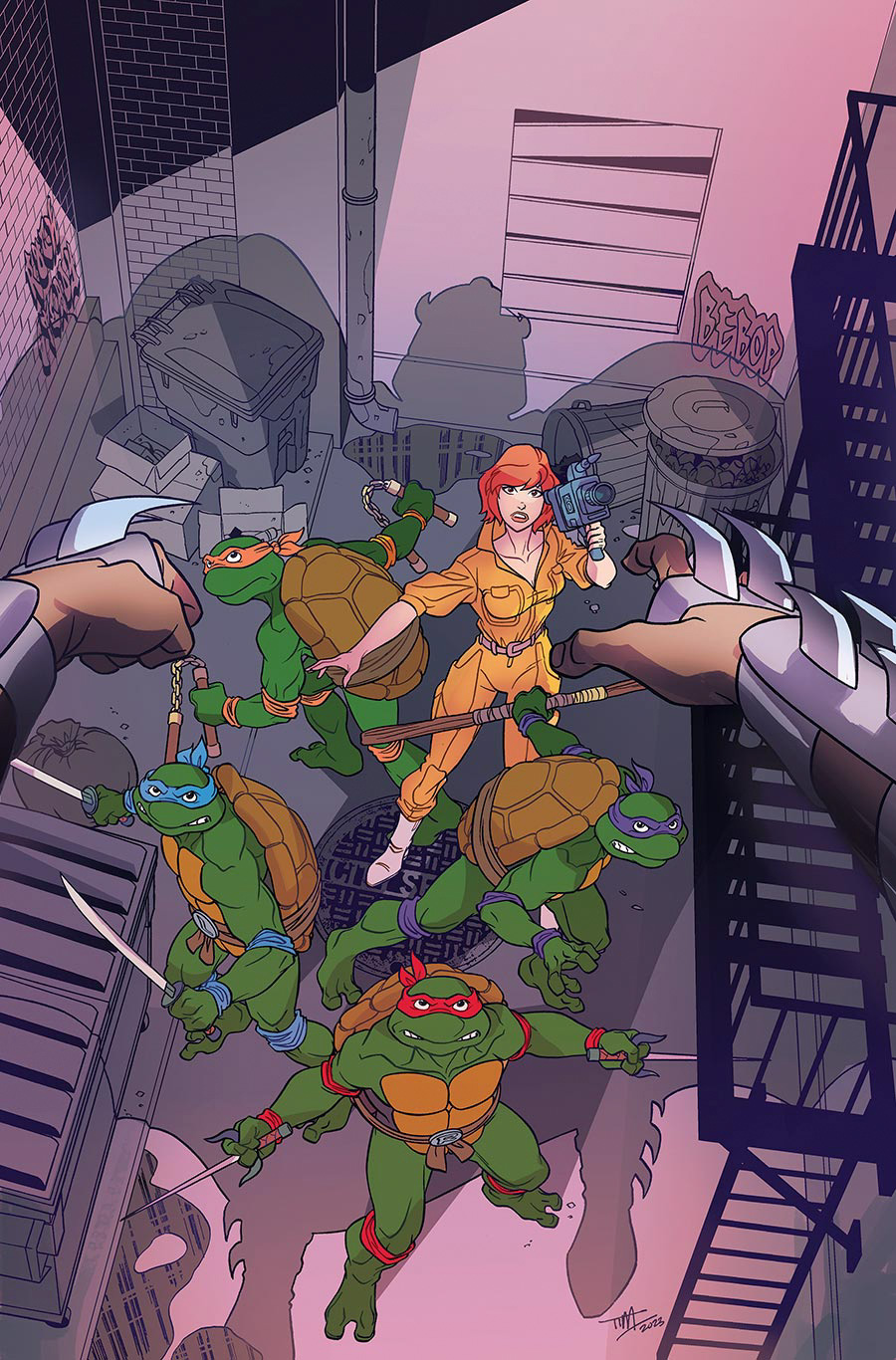 Teenage Mutant Ninja Turtles Saturday Morning Adventures Continued #9 Cover D Incentive Tim Levins Virgin Variant Cover