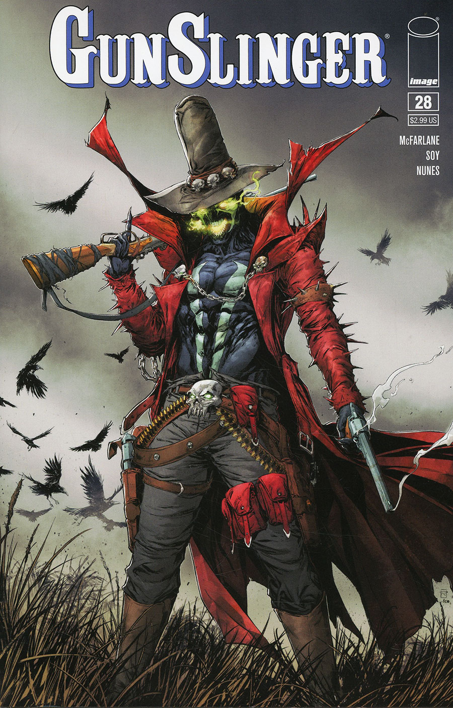 Gunslinger Spawn #28 Cover B Variant Raymond Gay Cover