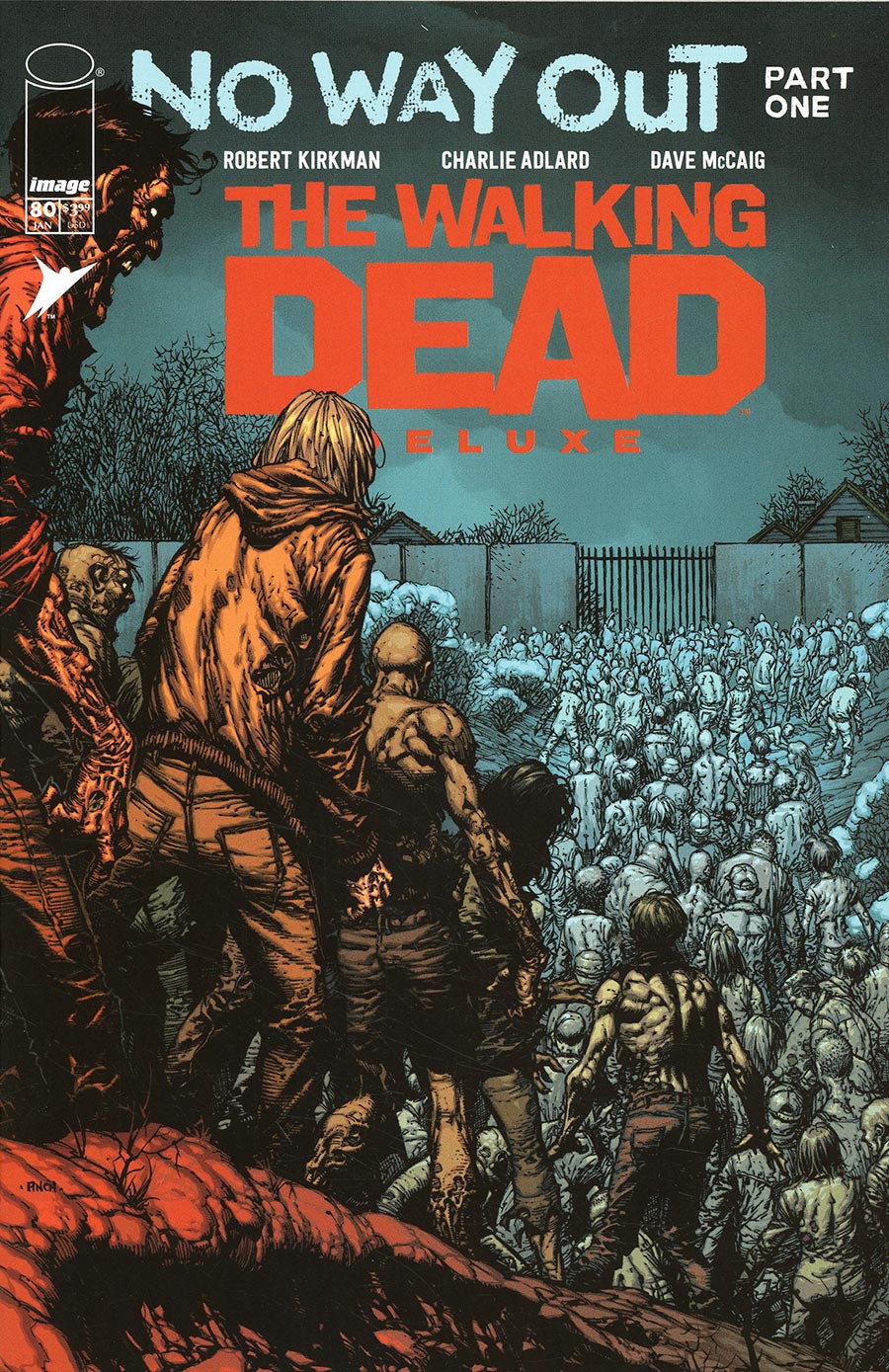 Walking Dead Deluxe #80 Cover A Regular David Finch & Dave McCaig Cover