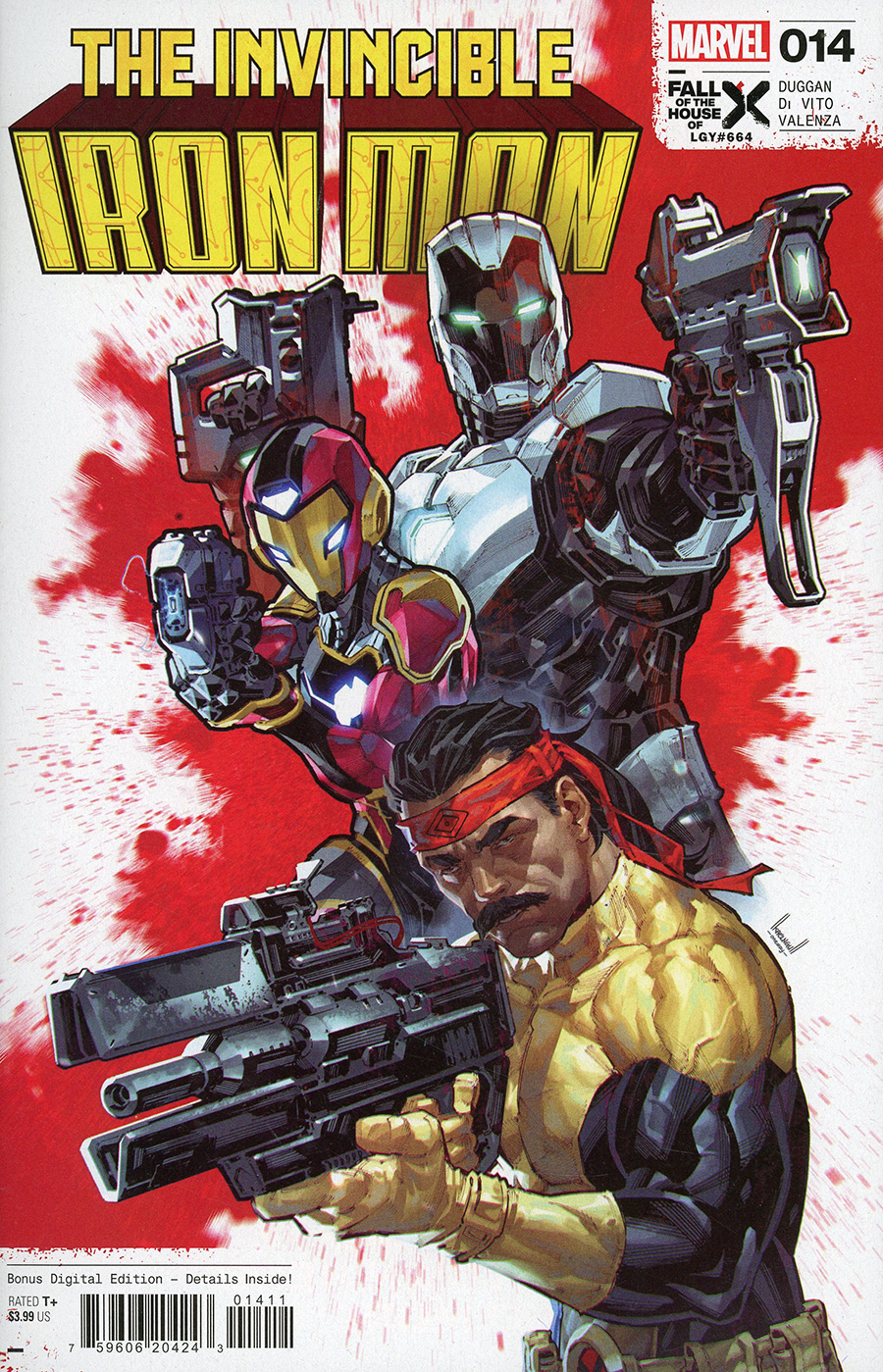 Invincible Iron Man Vol 4 #14 Cover A Regular Kael Ngu Cover