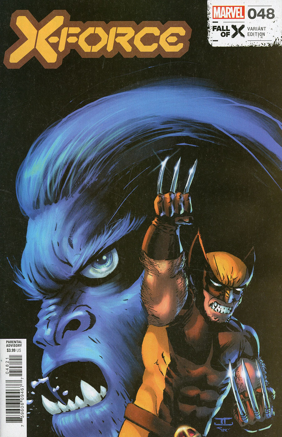 X-Force Vol 6 #48 Cover B Variant John Cassaday Cover