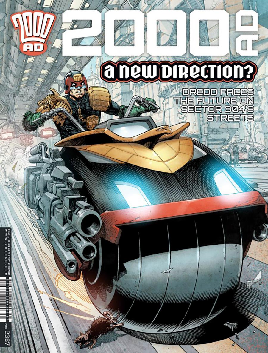 2000 AD 2024-01 Pack (January 2024 Shipping)