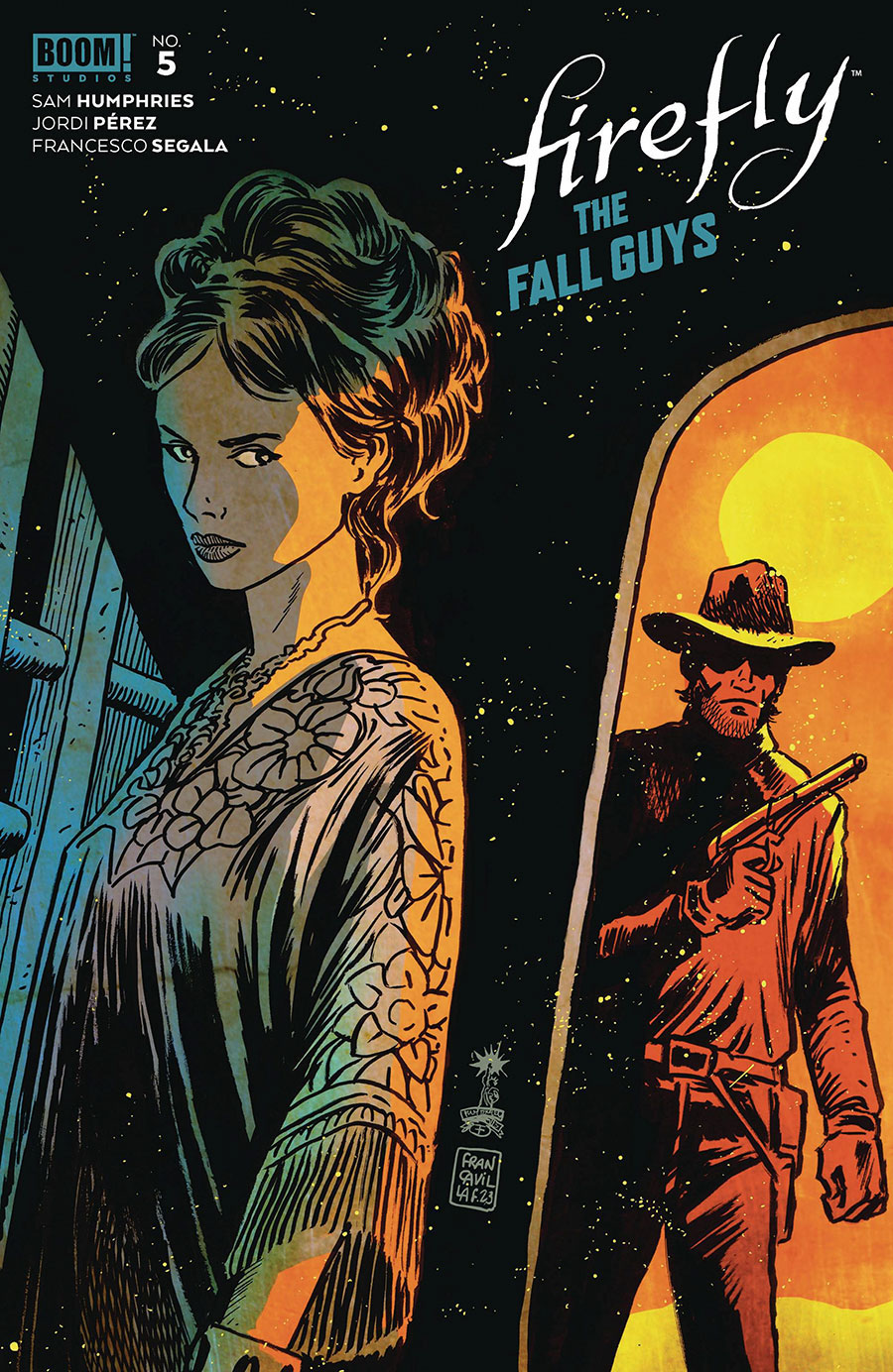 Firefly The Fall Guys #5 Cover A Regular Francesco Francavilla Cover