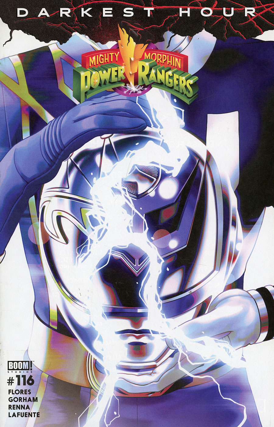 Mighty Morphin Power Rangers (BOOM Studios) #116 Cover C Variant Goni Montes Helmet Cover