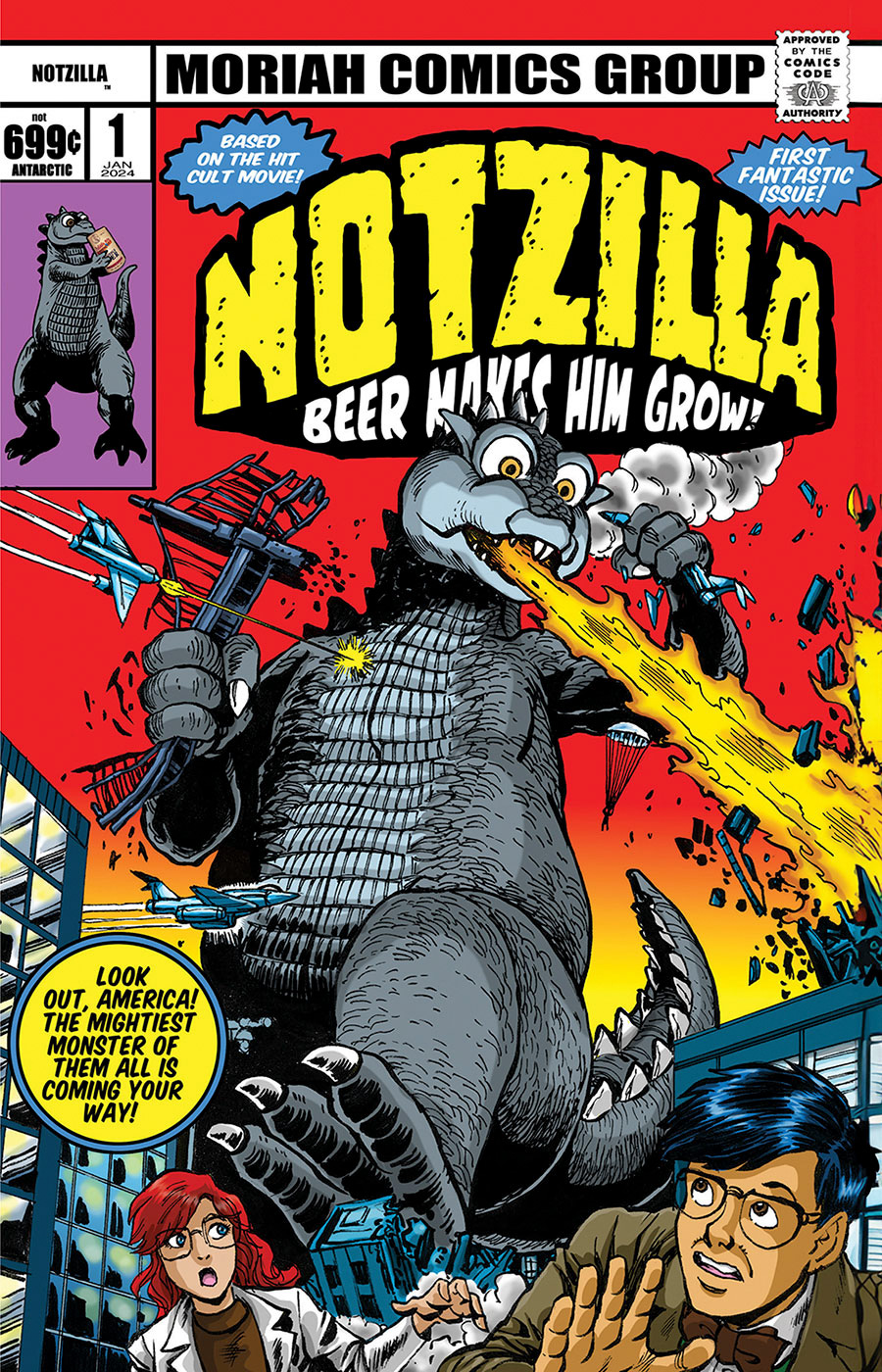 Notzilla #1 (One Shot) Cover A Regular Ben Dunn Cover