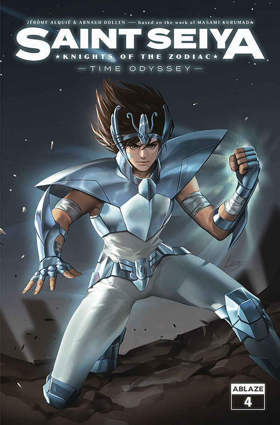 Saint Seiya Knights Of The Zodiac Time Odyssey #4 Cover B Variant Lesley Leirix Li Cover