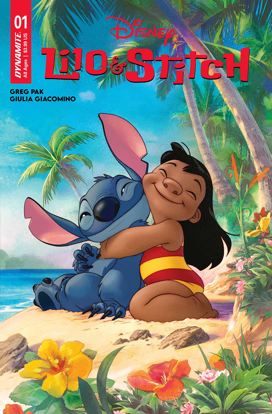 Lilo & Stitch #1 Cover E Variant Joshua Middleton Foil Cover