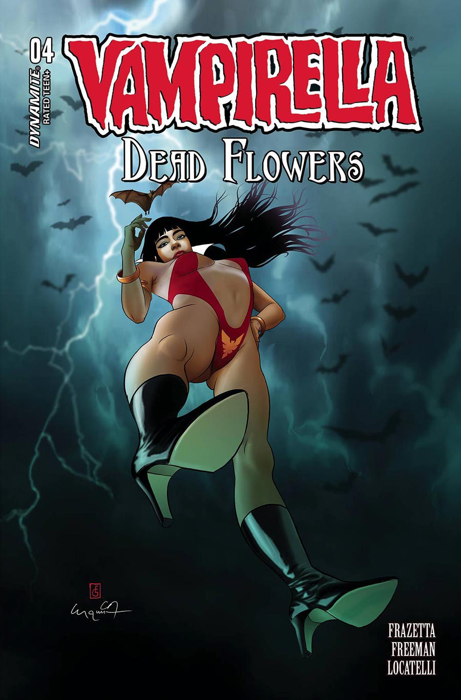 Vampirella Dead Flowers #4 Cover C Variant Ergun Gunduz Cover