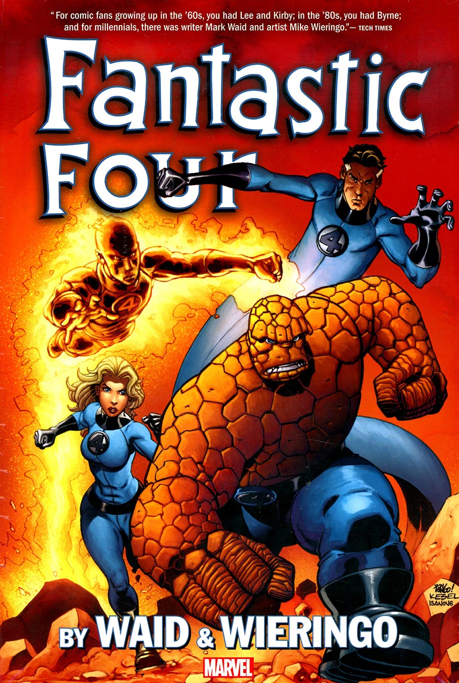 Fantastic Four By Mark Waid & Mike Wieringo Omnibus HC Direct Market Mike Wieringo Team Variant Cover New Printing