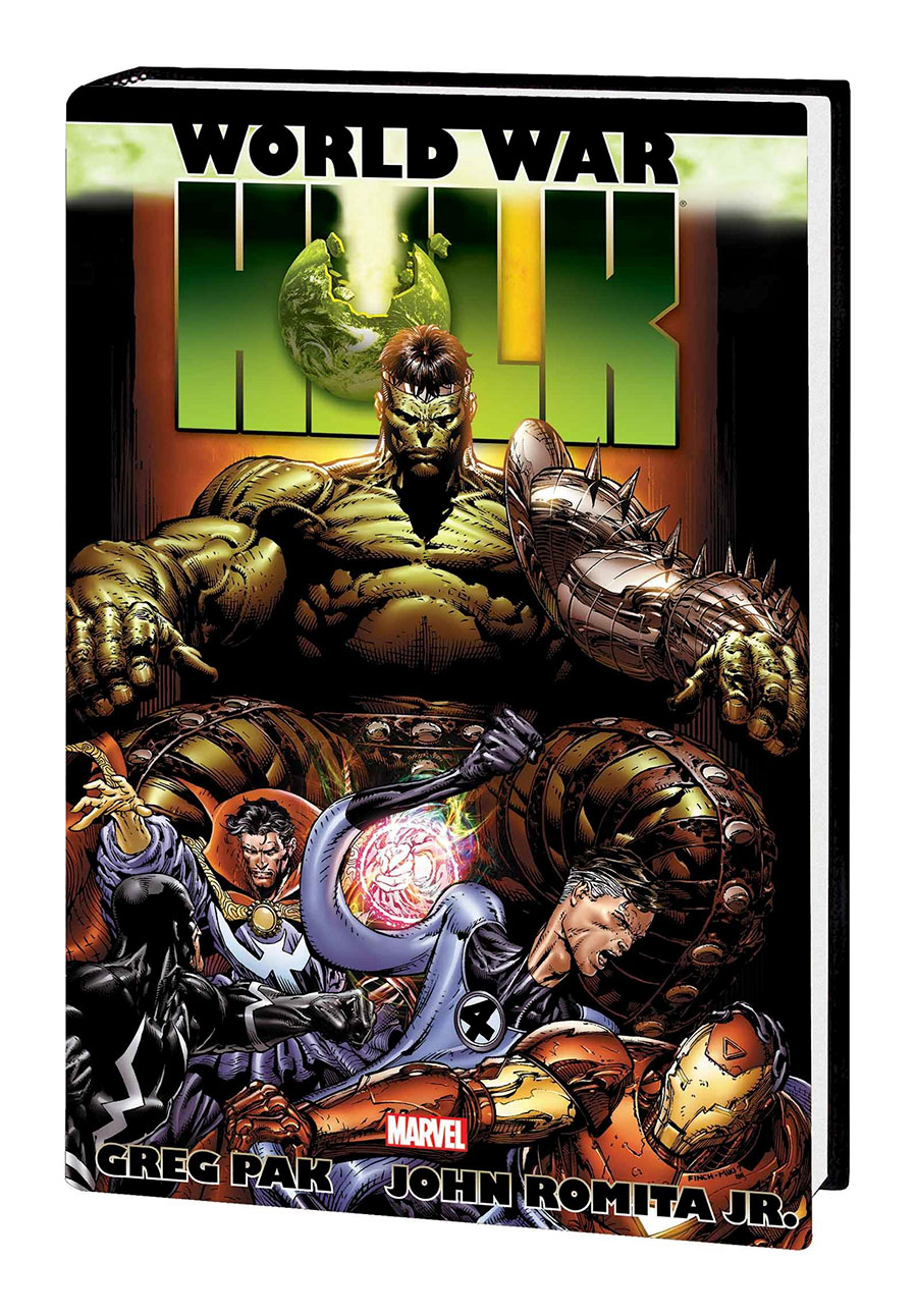 Hulk World War Hulk Omnibus HC Book Market David Finch Cover New Printing