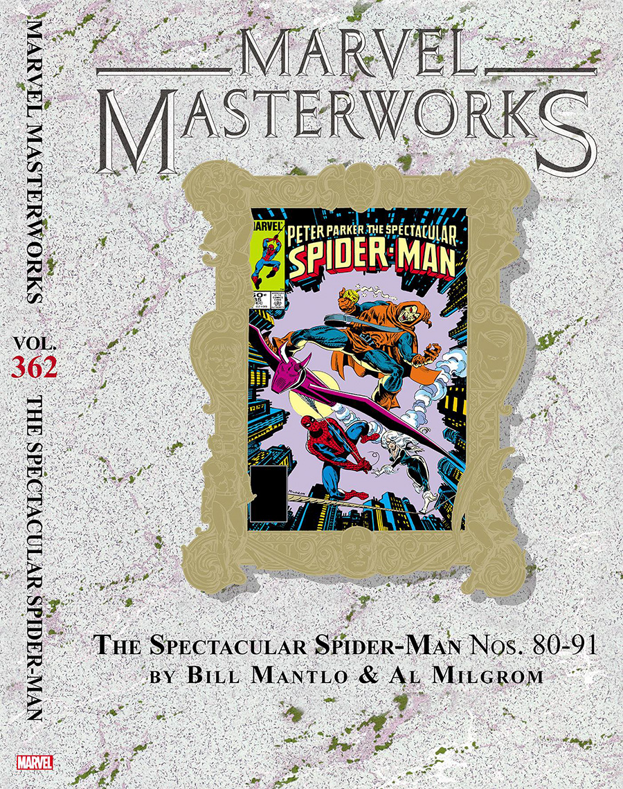 Marvel Masterworks Spectacular Spider-Man Vol 7 HC Variant Dust Jacket