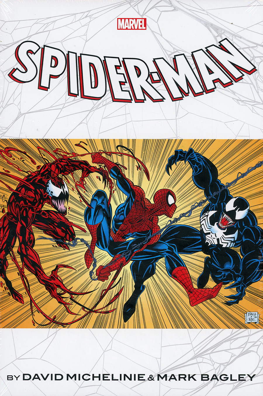 Spider-Man By David Michelinie & Mark Bagley Omnibus Vol 1 HC Direct Market Mark Bagley Spider-Man vs Venom & Carnage Variant Cover