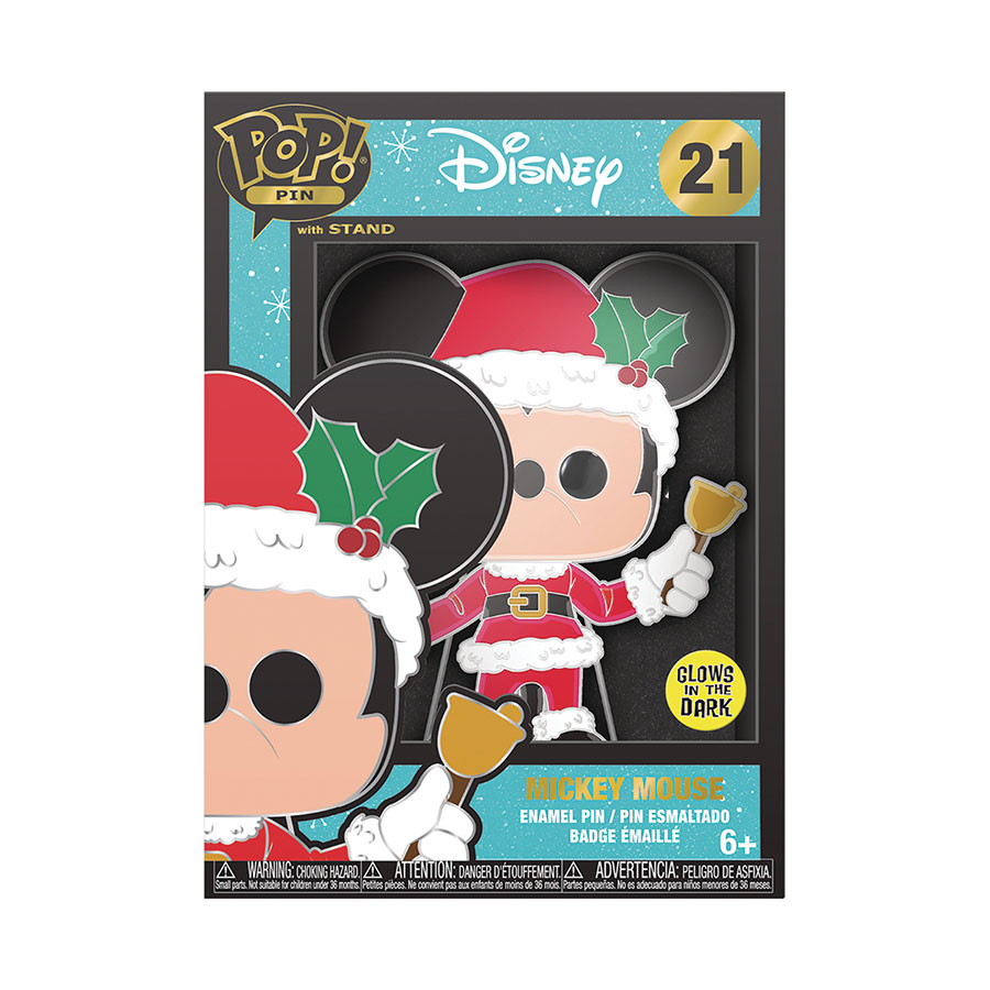 Loungefly x Funko Disney Holiday POP Pin Mickey Mouse Midtown