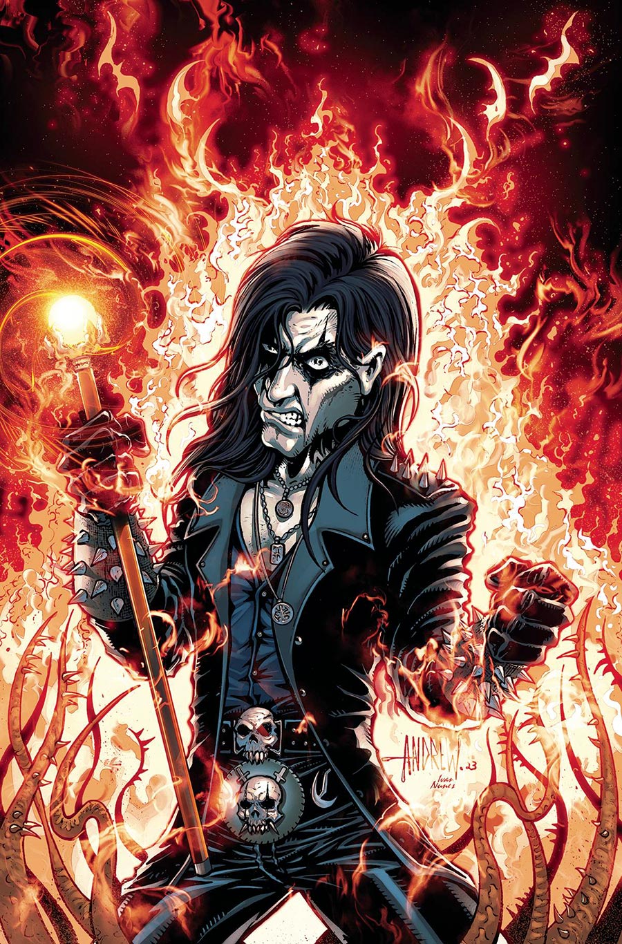 Alice Cooper Vol 2 #4 Cover F Incentive Andrew Mangum Virgin Cover